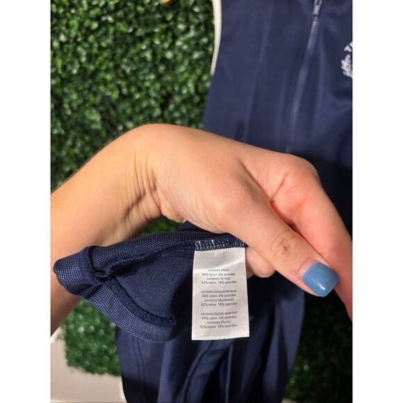 WeWoreWhat NAVY BLUE White Tennis Dress - Size Small TENNIS CLUB NEW YORK - Picture 5 of 7